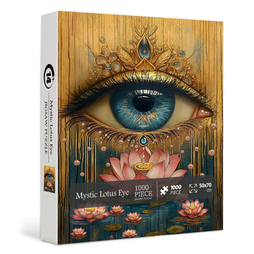 Mystic Lotus Eye Jigsaw Puzzle 1000 pezzi
